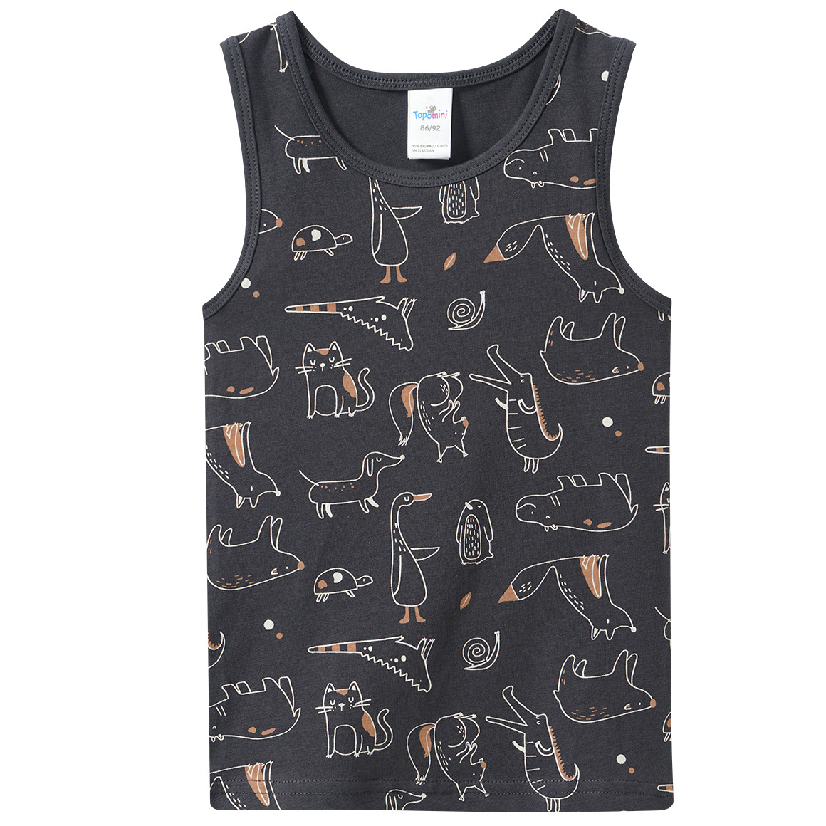 2 babyvestjes van biologisch katoen