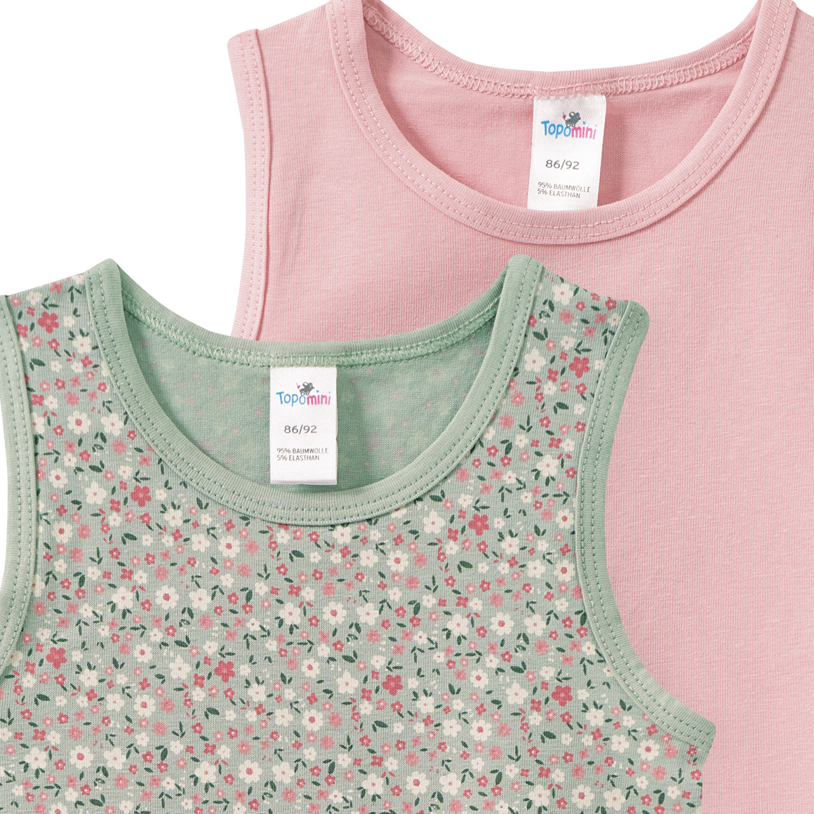 2 Meisjes vesten in een dubbele verpakking