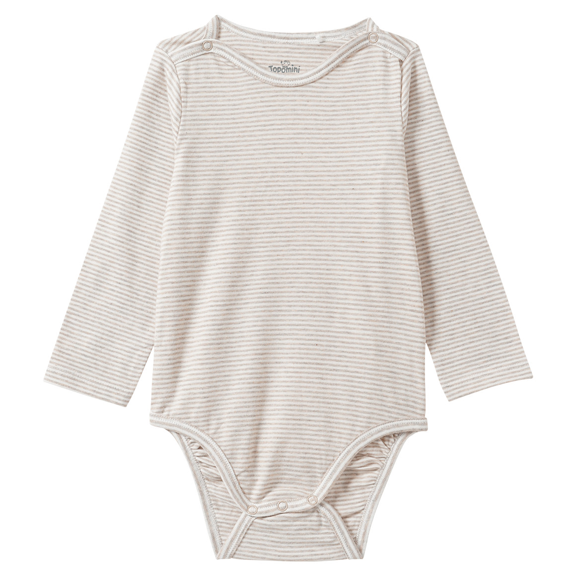 2 baby rompers met biologisch katoen