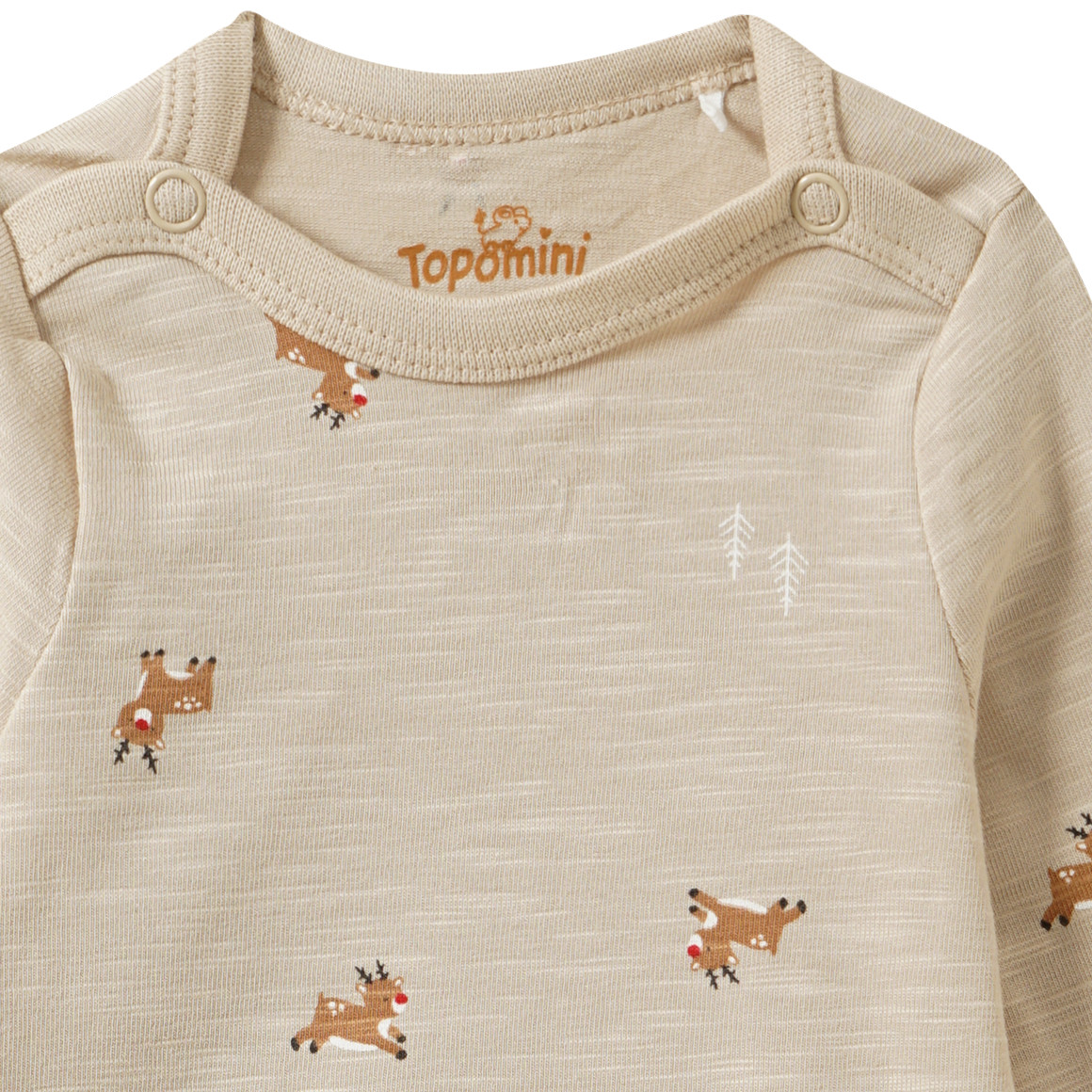 Body met kerstmotief voor baby's