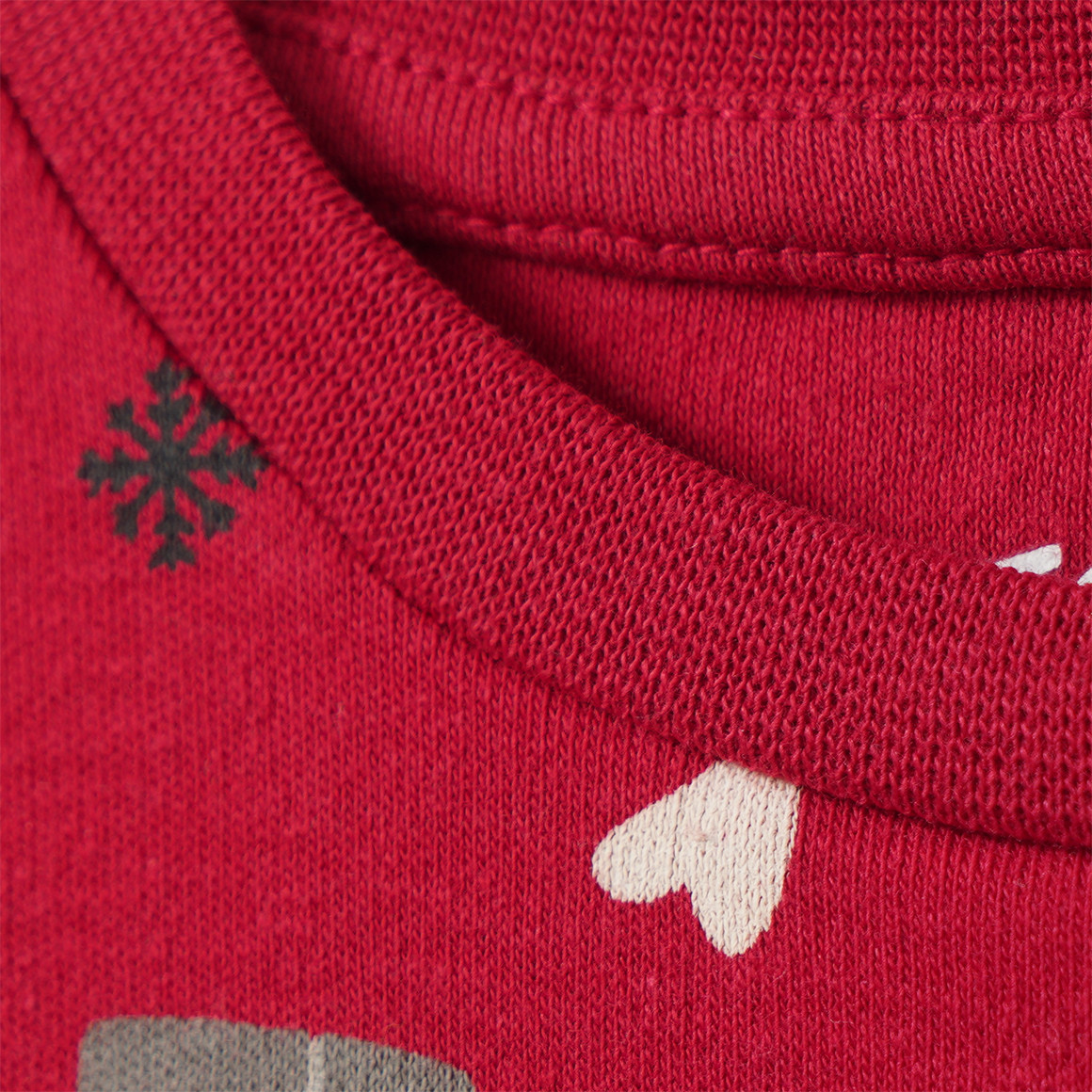 Kerstpyjama voor baby's met all-over print