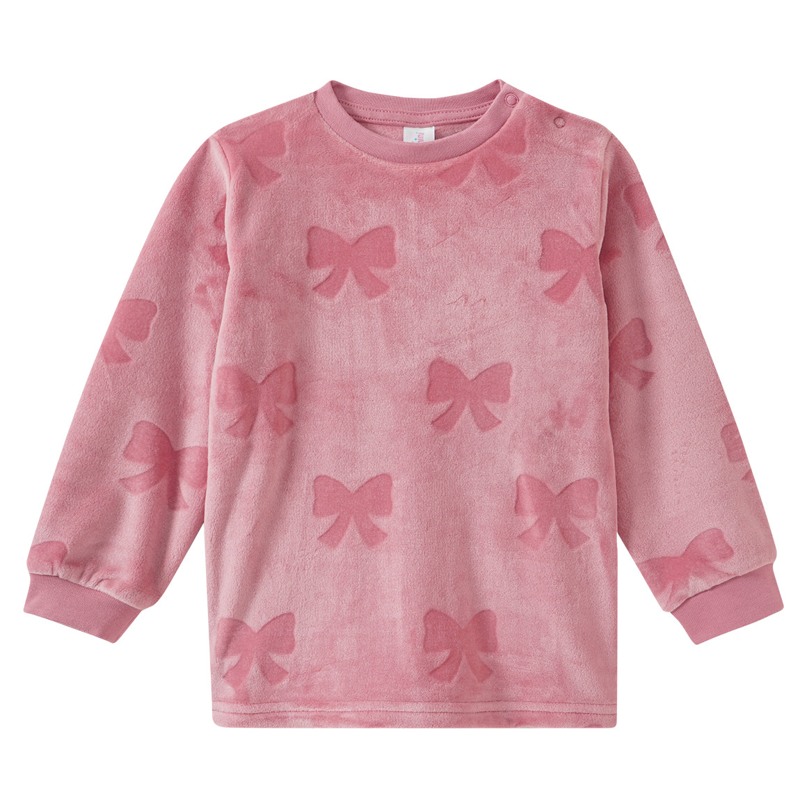 Baby nicki pyjama met strikjespatroon