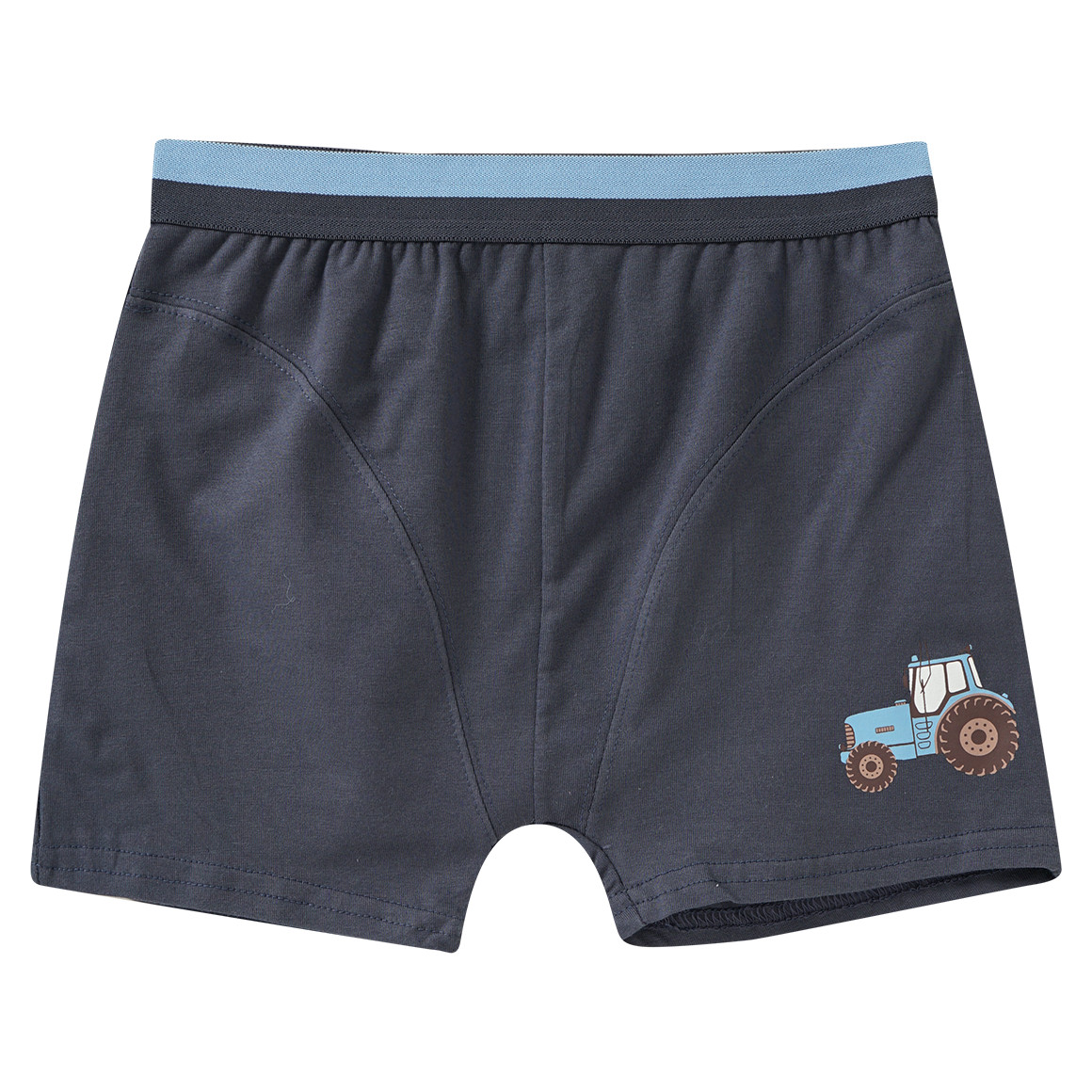 3 Jongens boxers met tractorprint