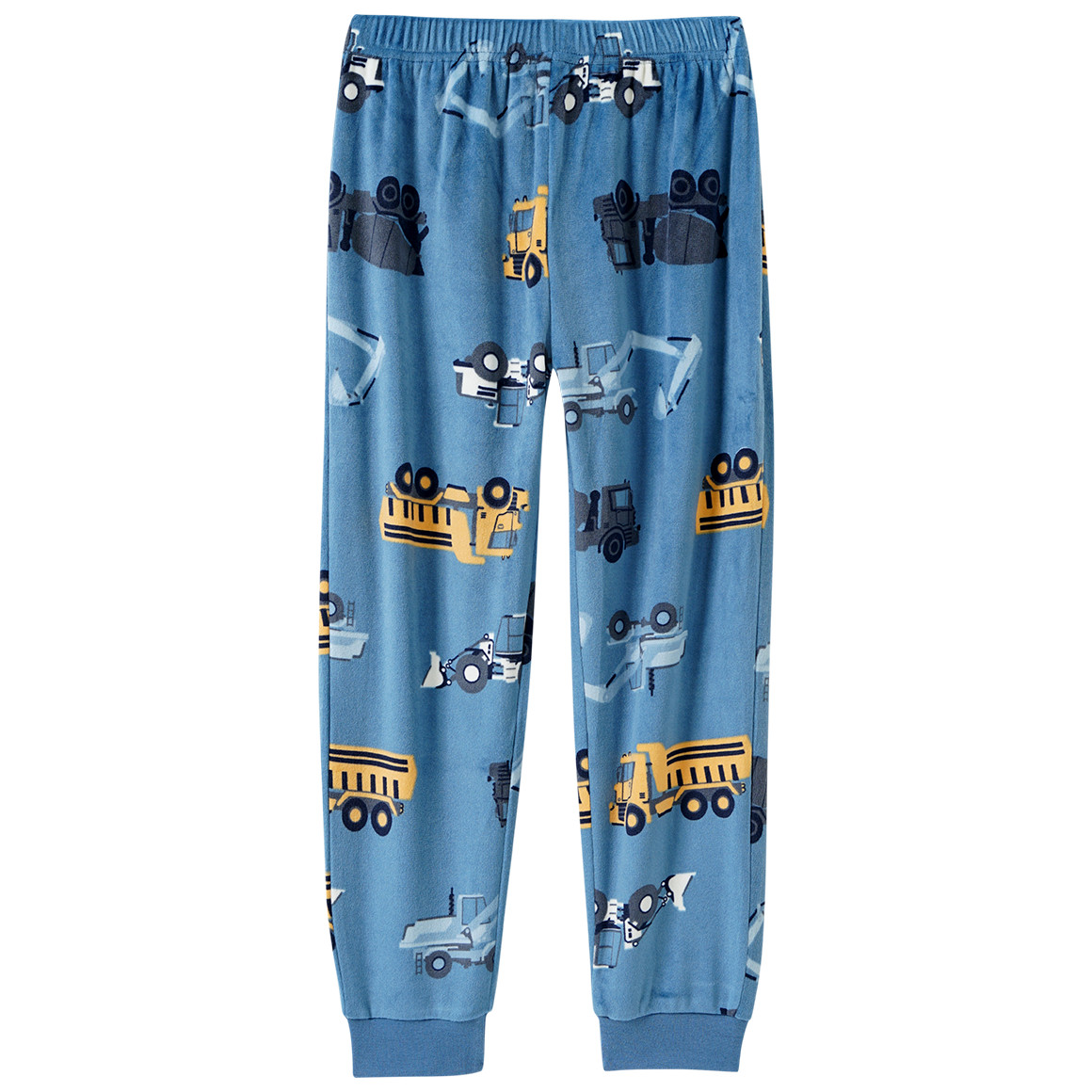 Jungen Schlafanzug mit Baufahrzeugen