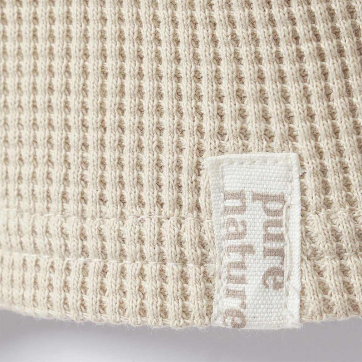 2 babyhemden met lange mouwen in wafelpiqué