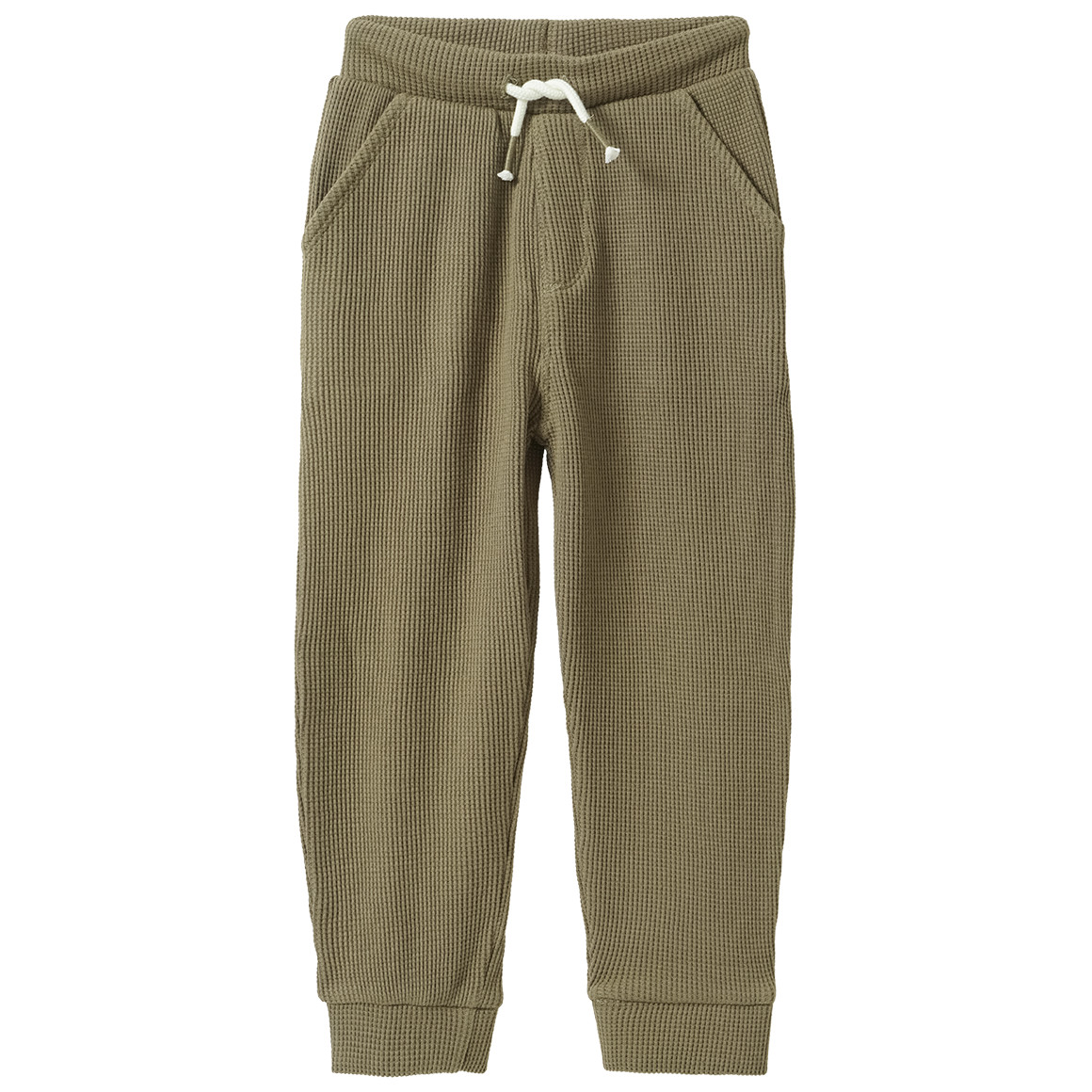 2 Baby Jogginghosen aus Waffel-Piqué