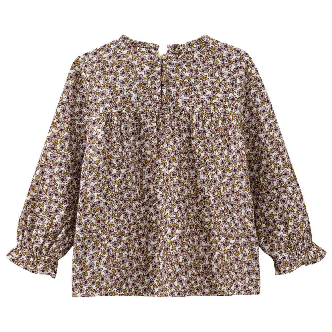 Baby mousseline blouse met biologisch katoen