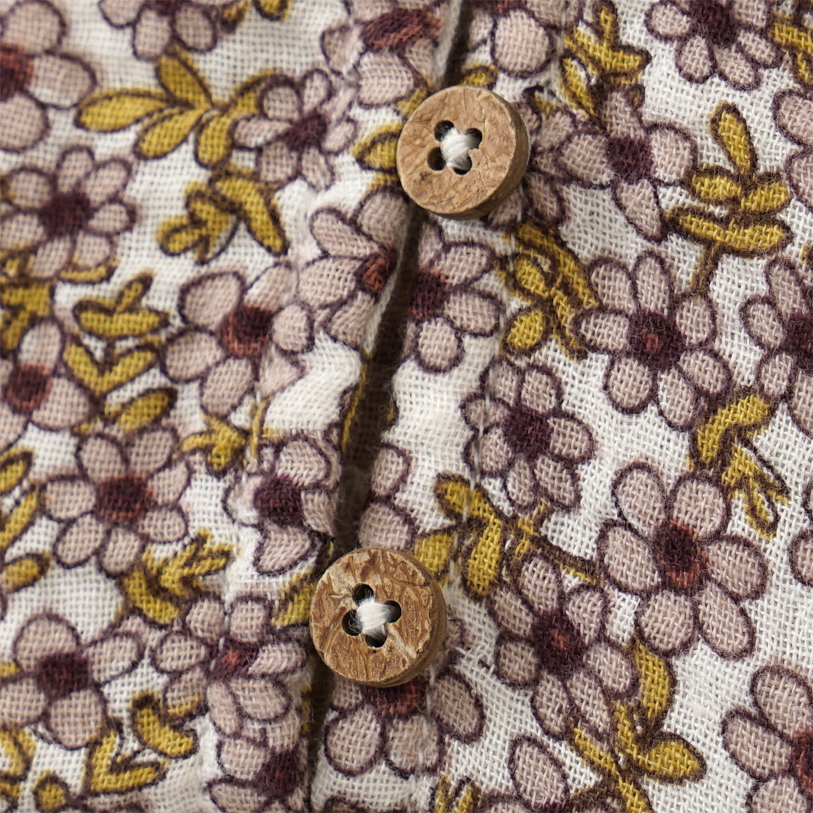 Baby mousseline blouse met biologisch katoen