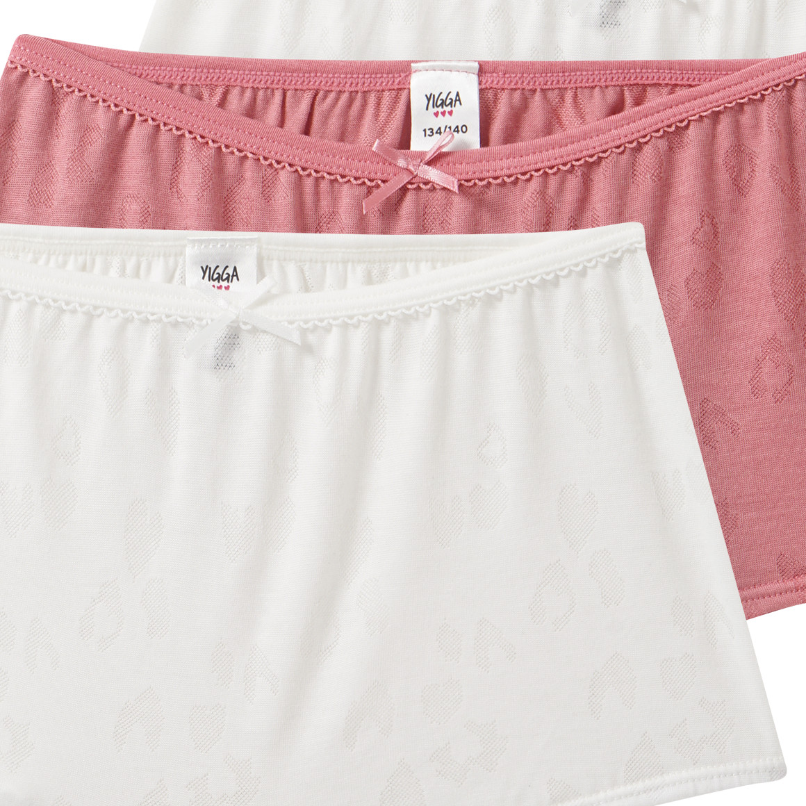 3 Hipsters met ajourmotief voor meisjes