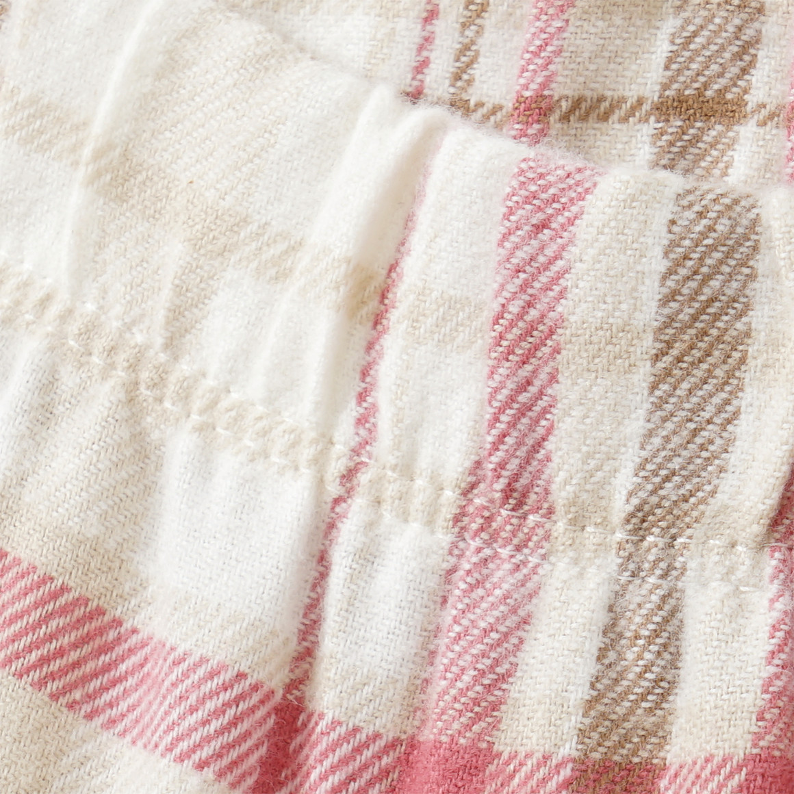 Meisjes pyjama met flanellen broek