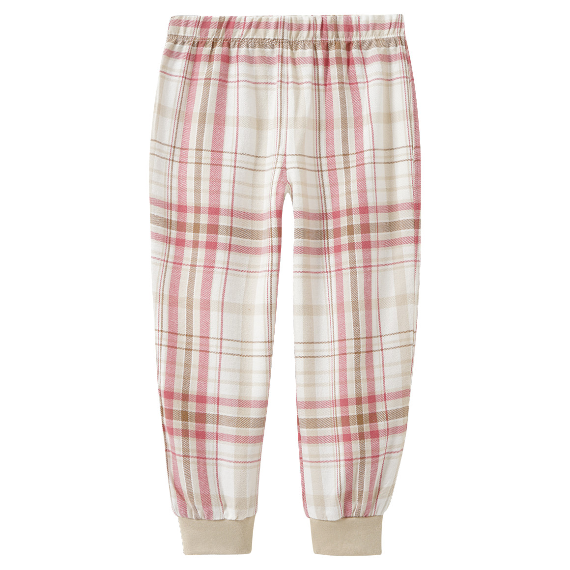 Meisjes pyjama met flanellen broek