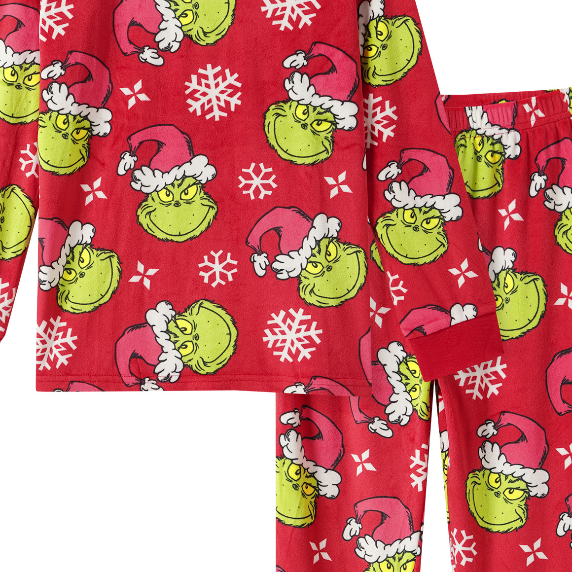 De pyjama van Grinch Nicki