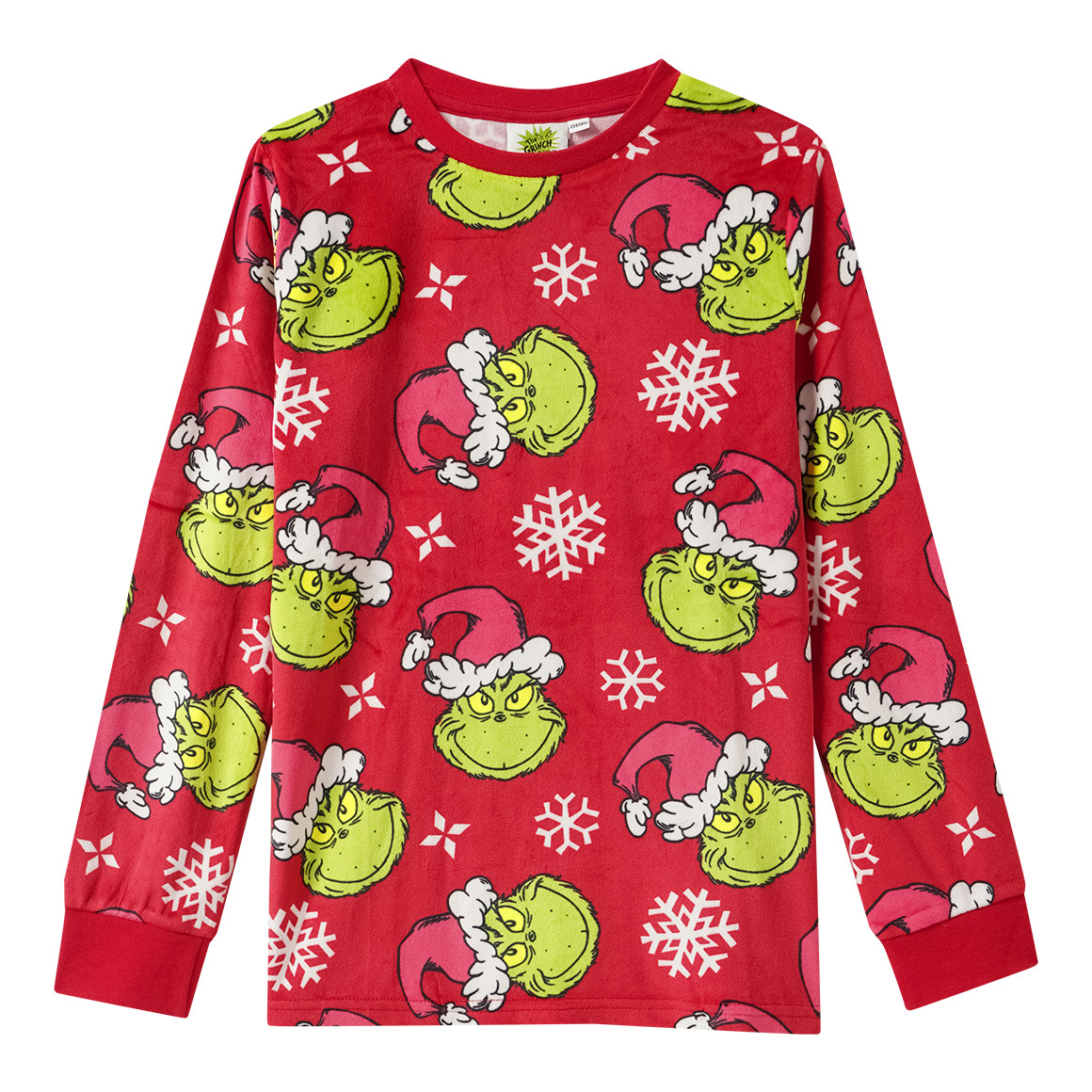 De pyjama van Grinch Nicki