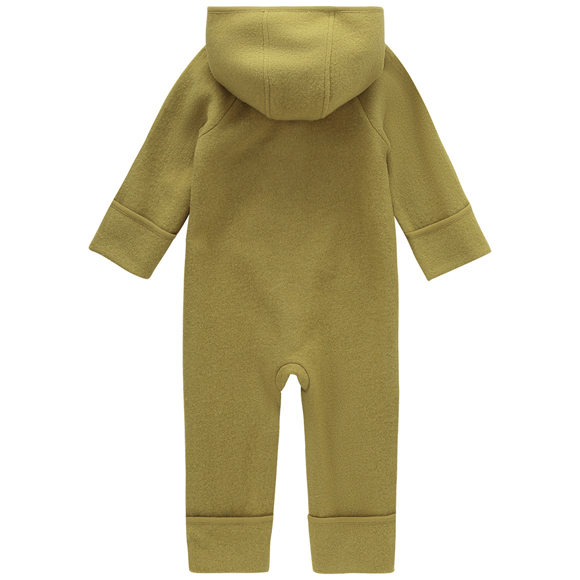 Wollen babyoverall met omgeslagen boorden