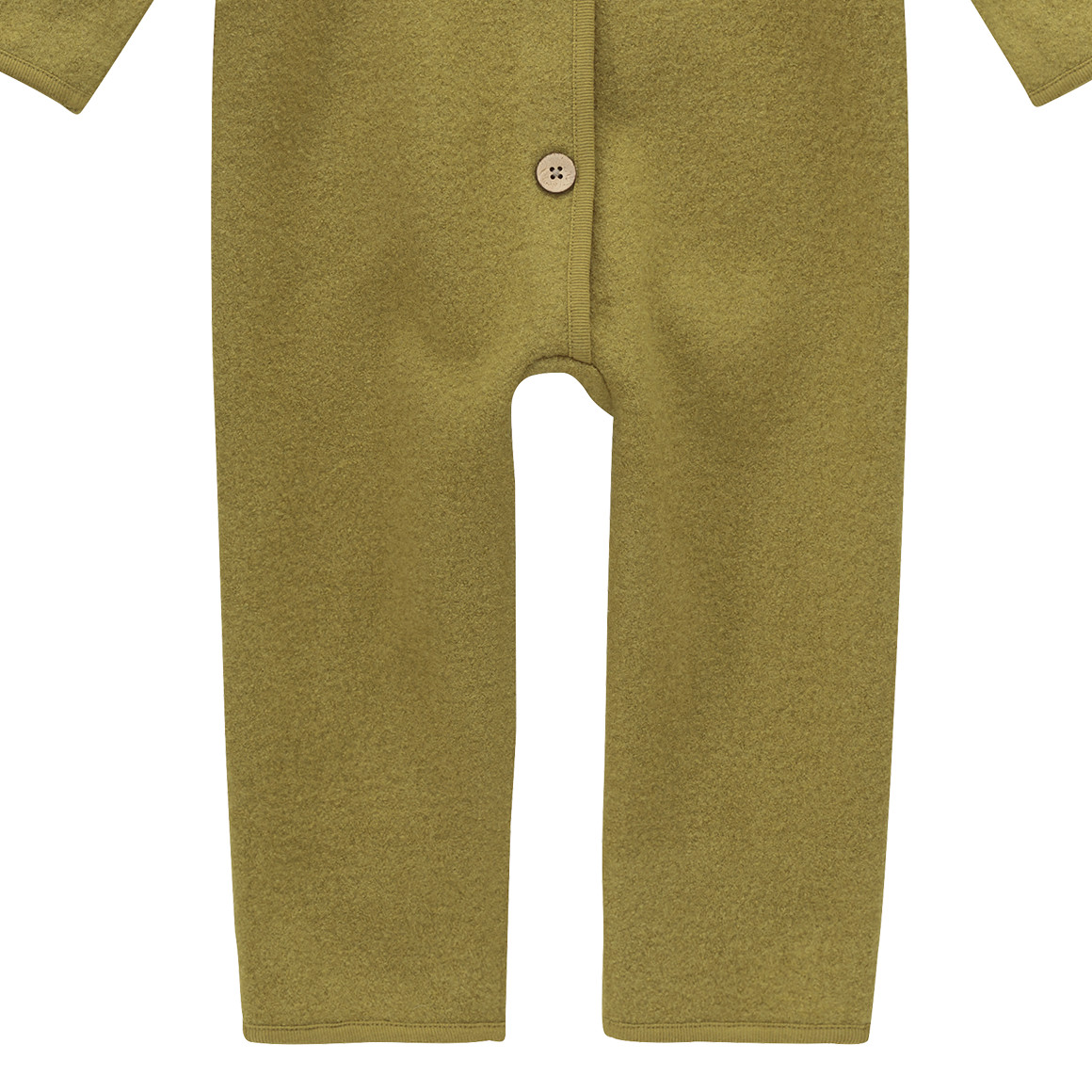 Wollen babyoverall met omgeslagen boorden