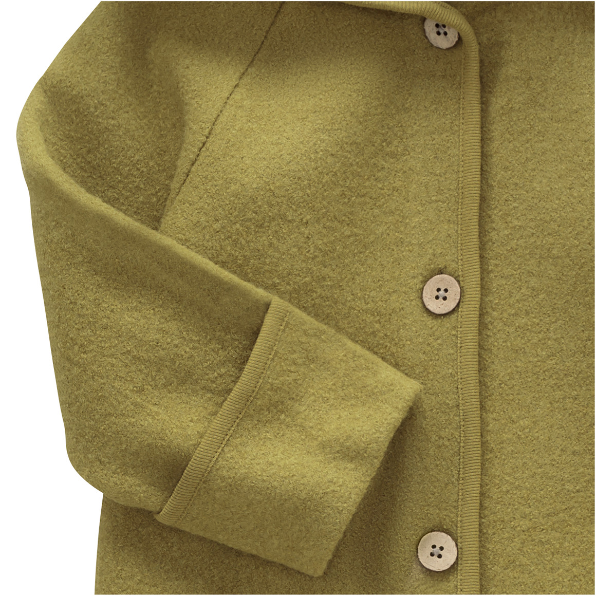 Wollen babyoverall met omgeslagen boorden