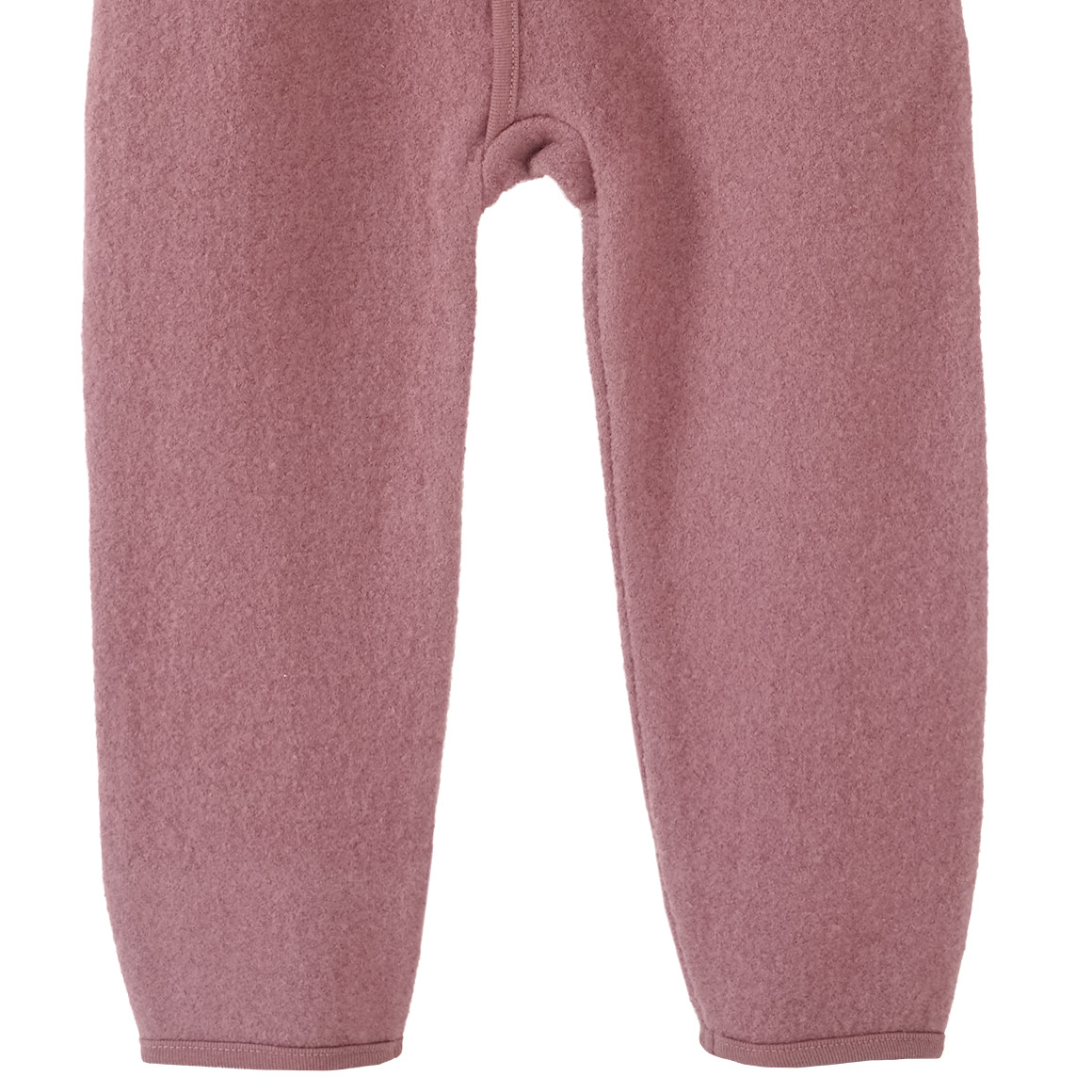 Wollen babyoverall met omgeslagen boorden