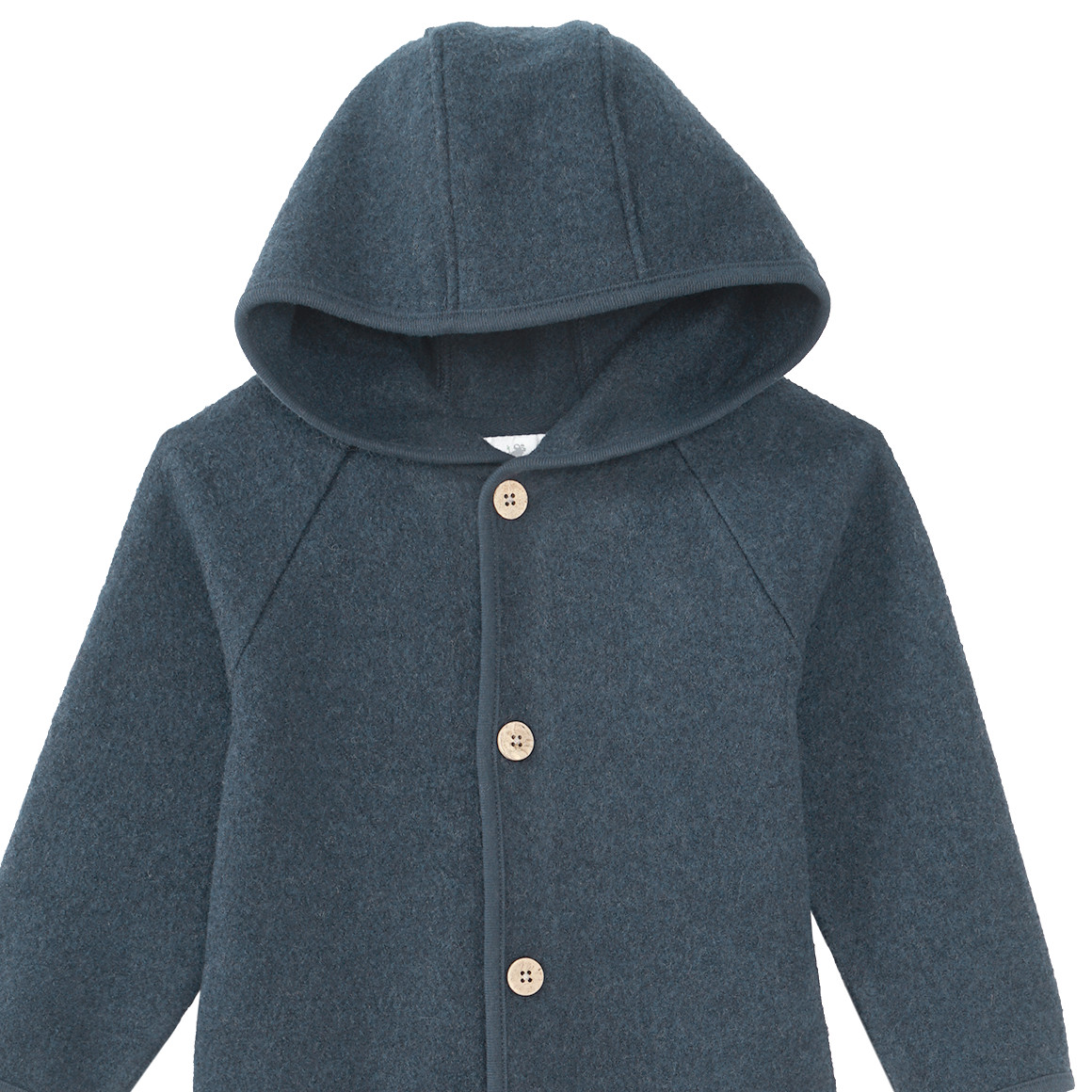 Wollen babyoverall met omgeslagen boorden