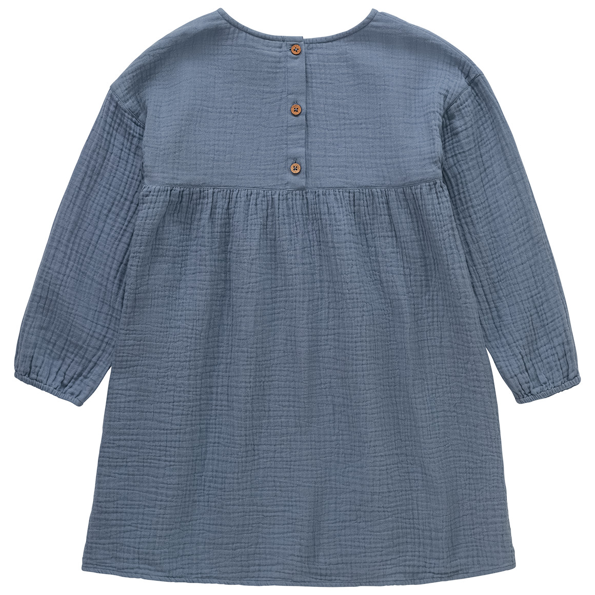 Mousseline meisjesjurk van biologisch katoen