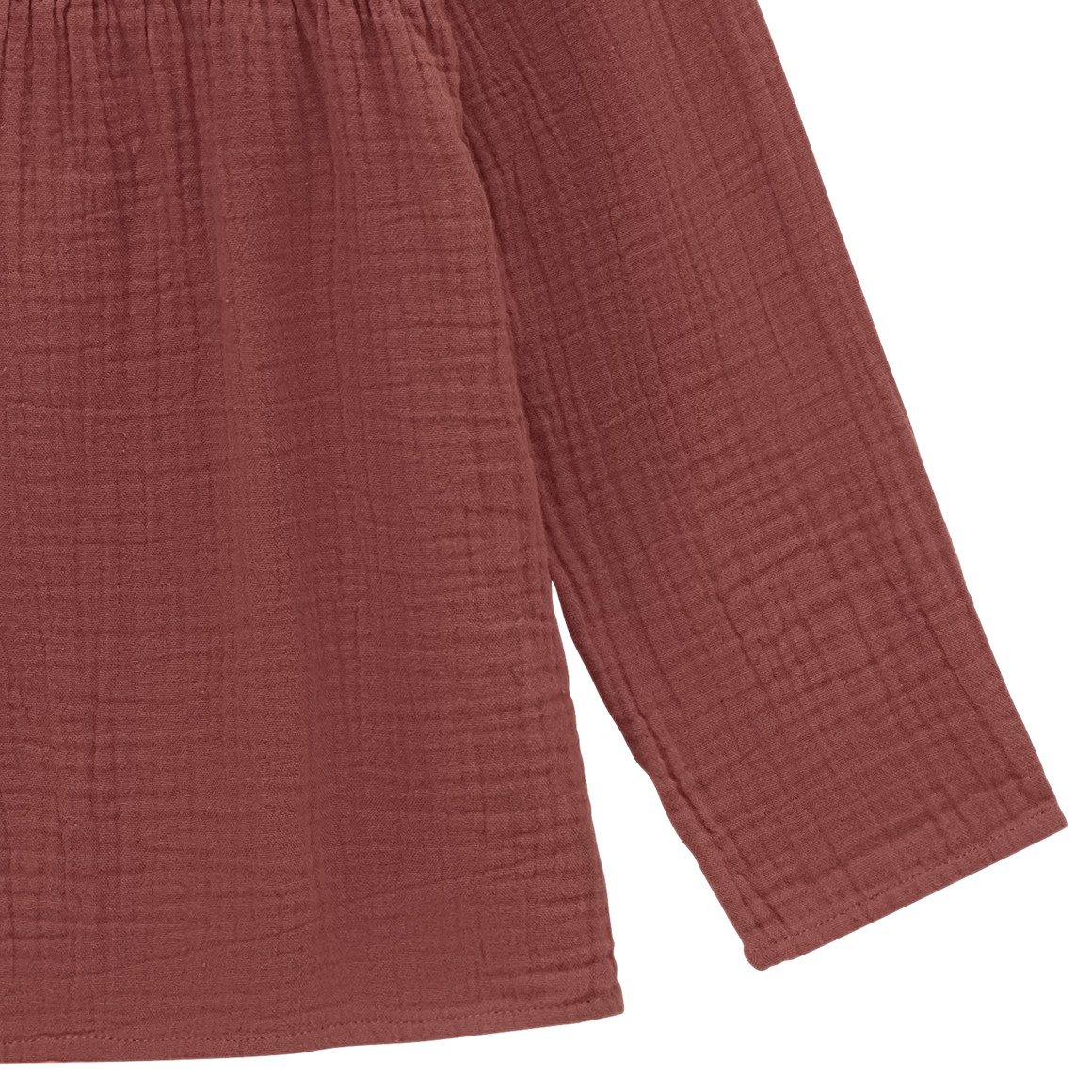 Mousseline meisjesblouse