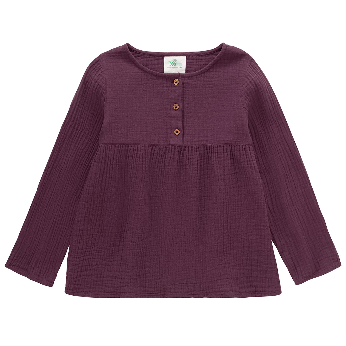 Mousseline meisjesblouse