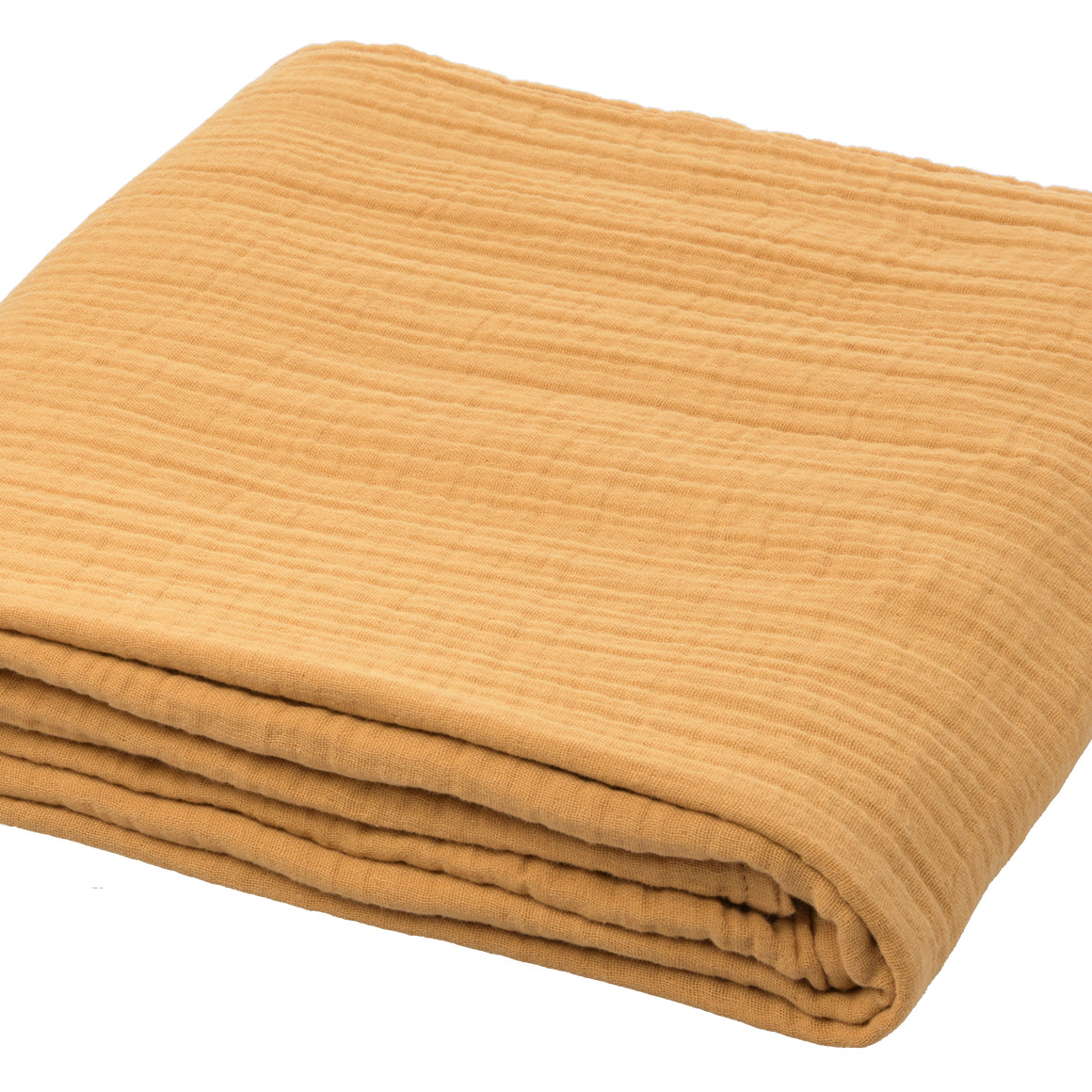 Musselin-Decke in Unifarben