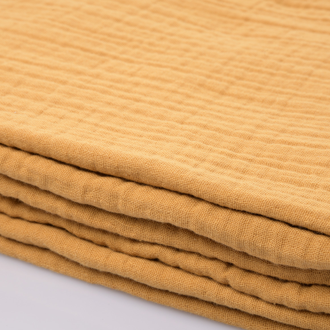 Musselin-Decke in Unifarben