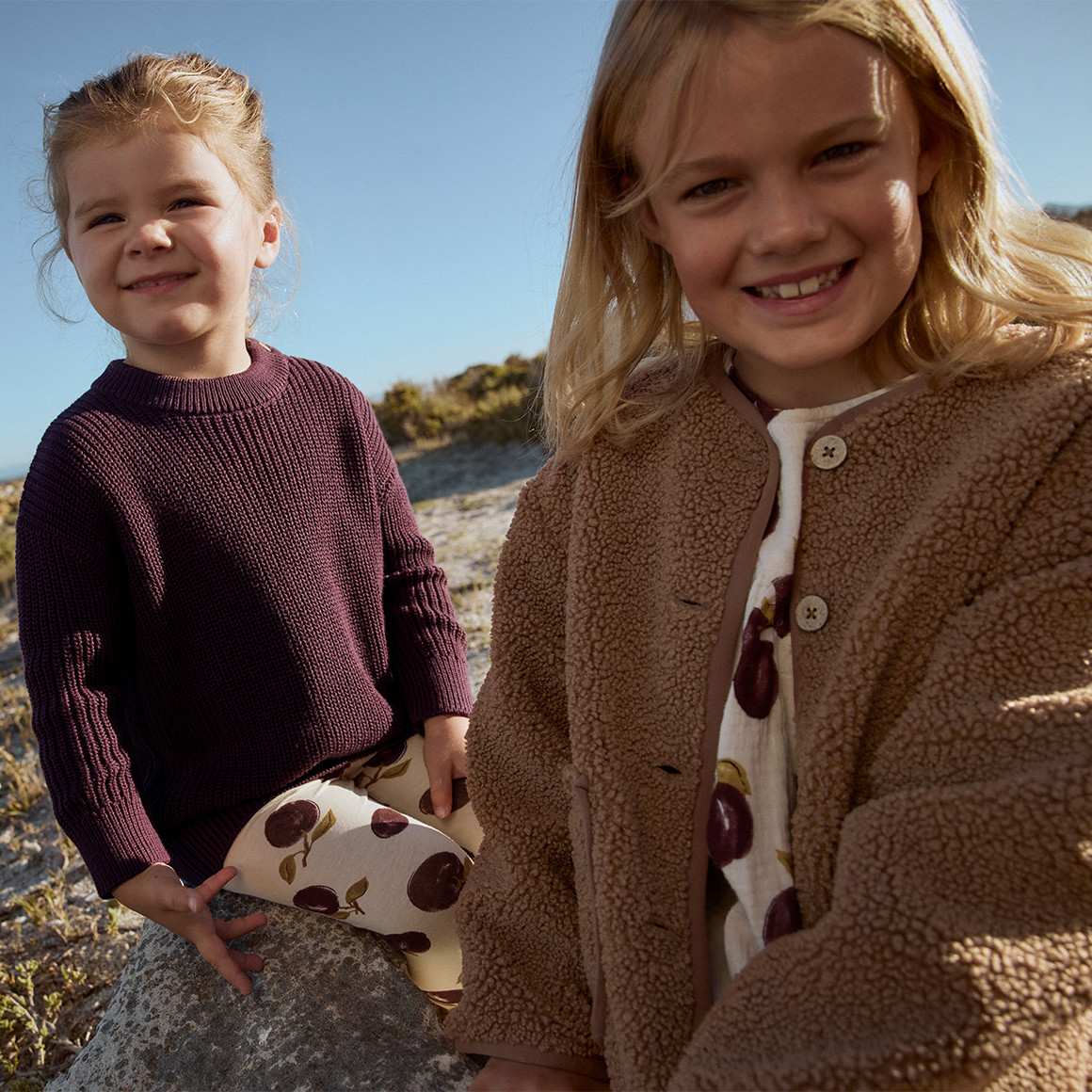 Gebreide babytrui van biologisch katoen