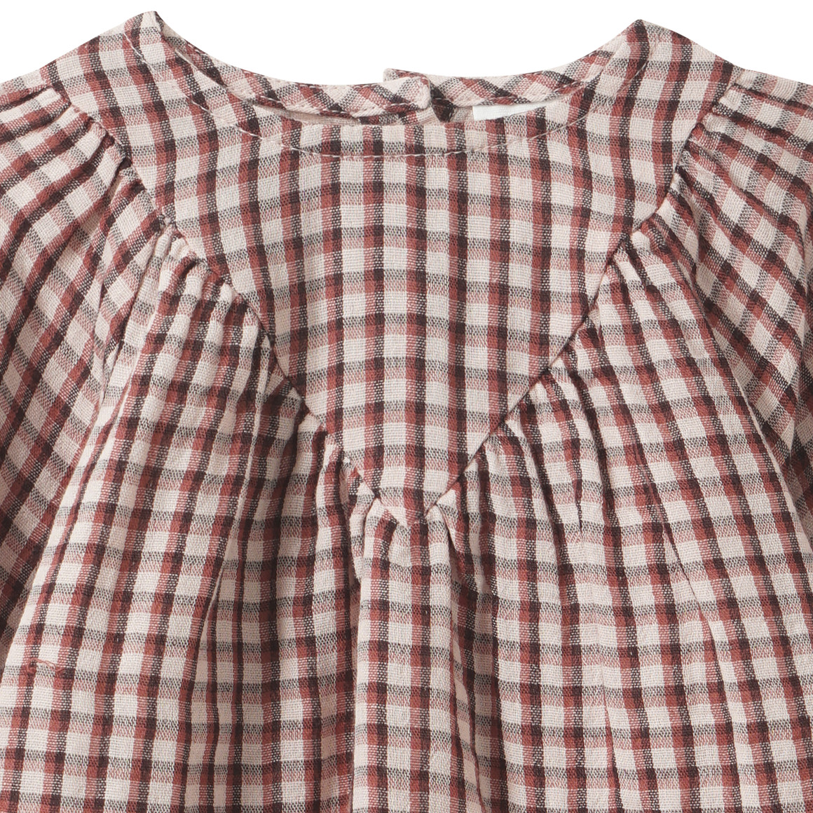 Baby mousseline blouse met biologisch katoen