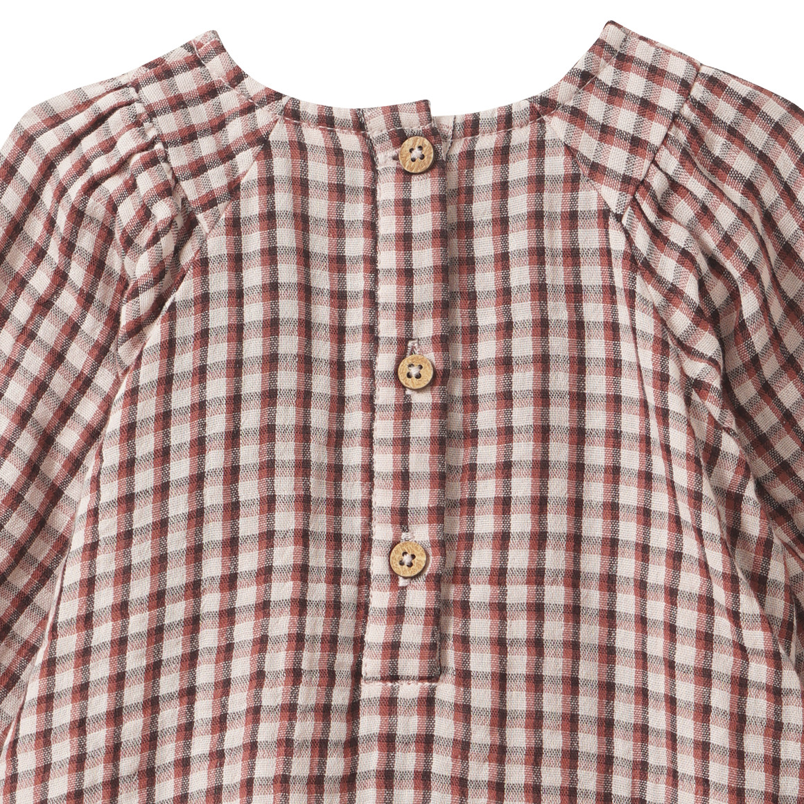 Baby mousseline blouse met biologisch katoen