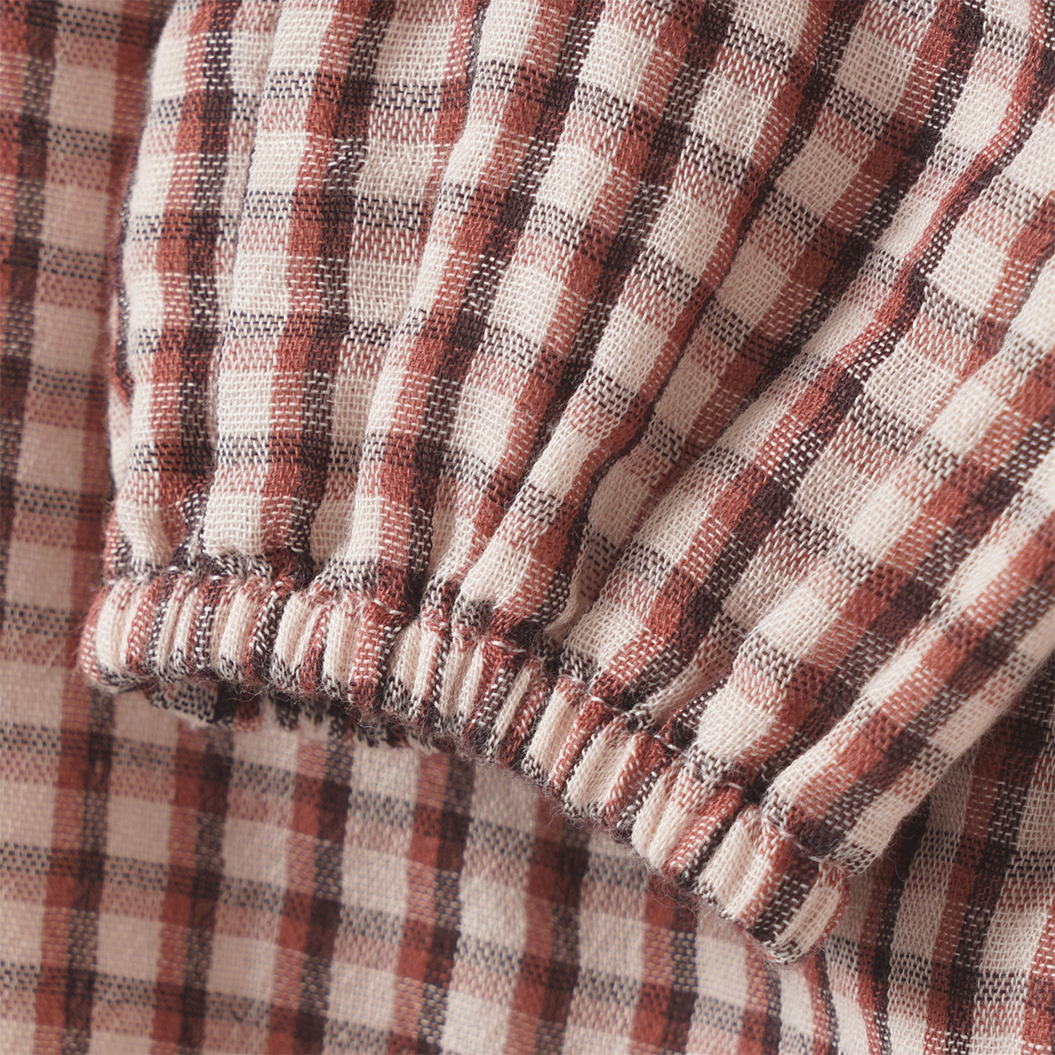 Baby mousseline blouse met biologisch katoen