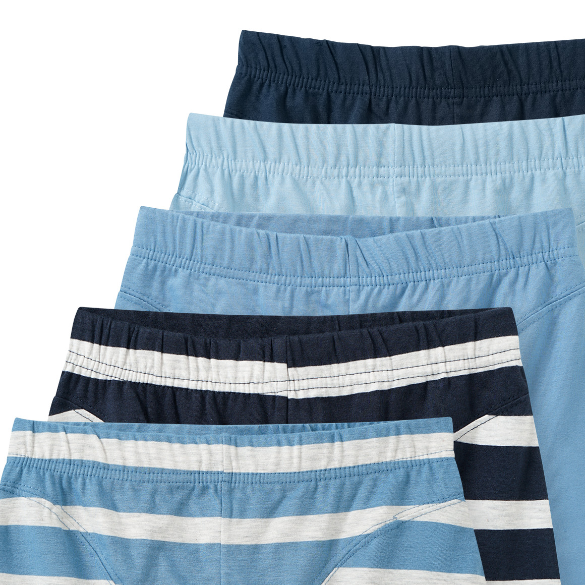 5 jongensboxers met biologisch katoen