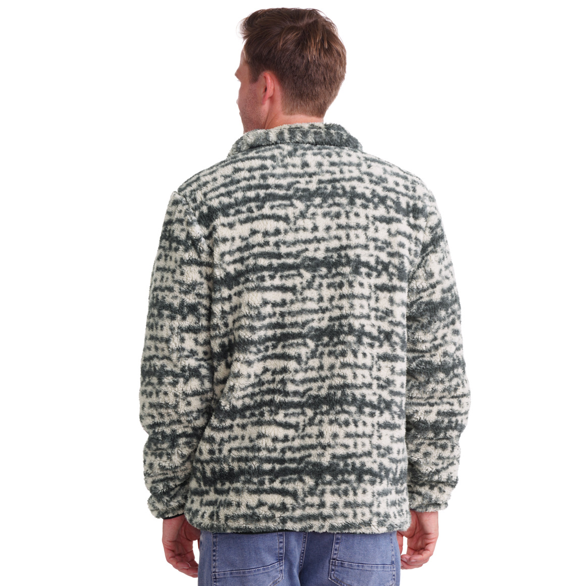 Herren Teddyjacke mit Fleecefutter