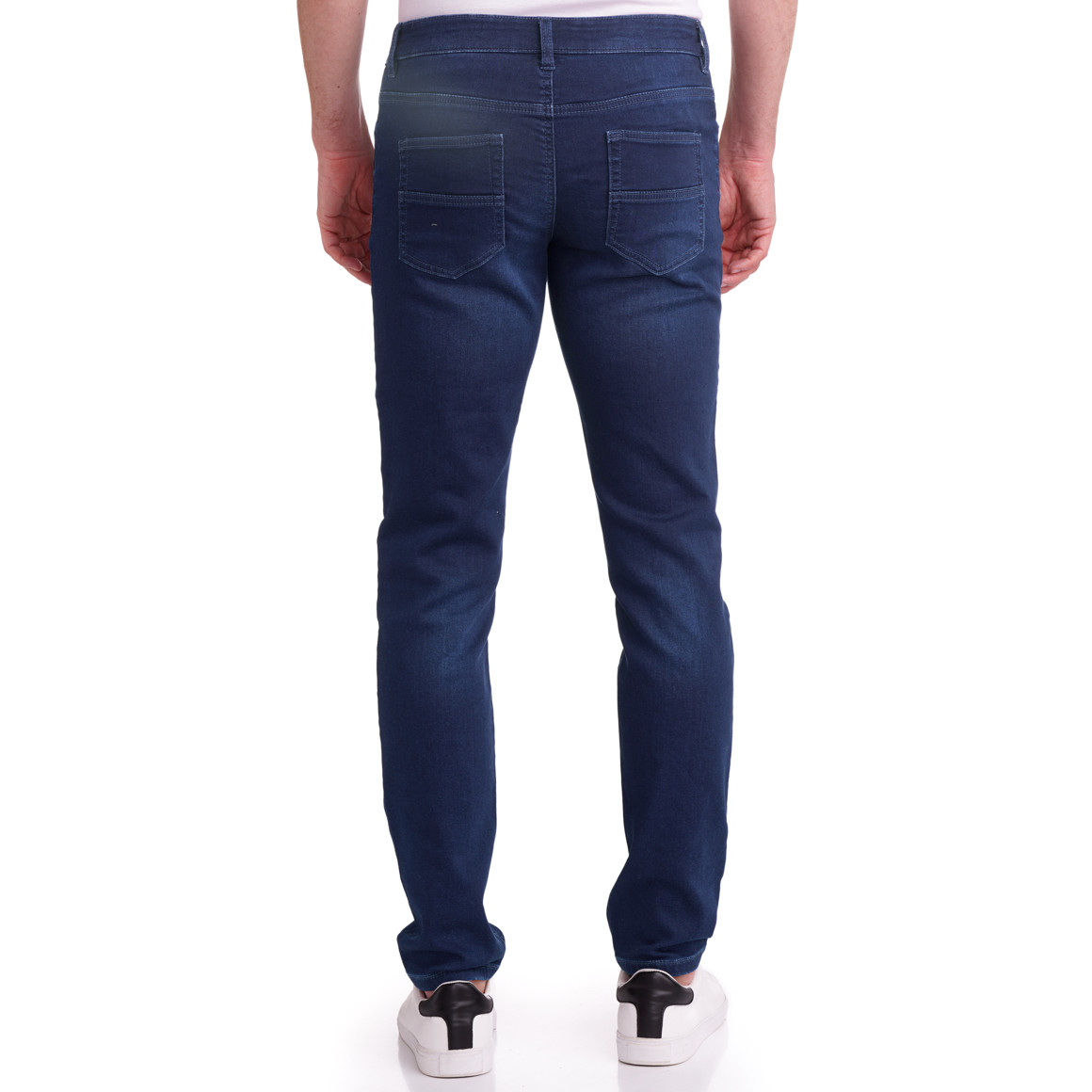 Herren Slim-Jeans in Denim-Optik