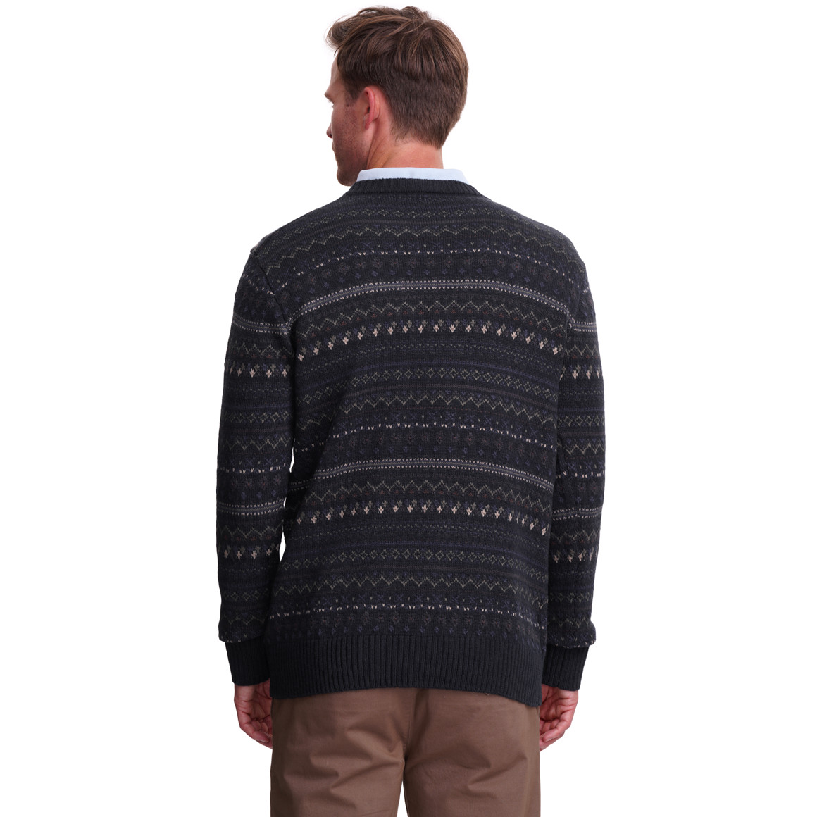 Herren Strickpullover mit Woll-Anteil