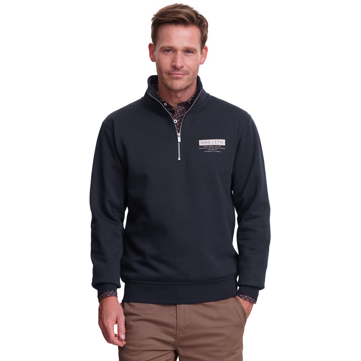Herren Troyer in Unifarben
