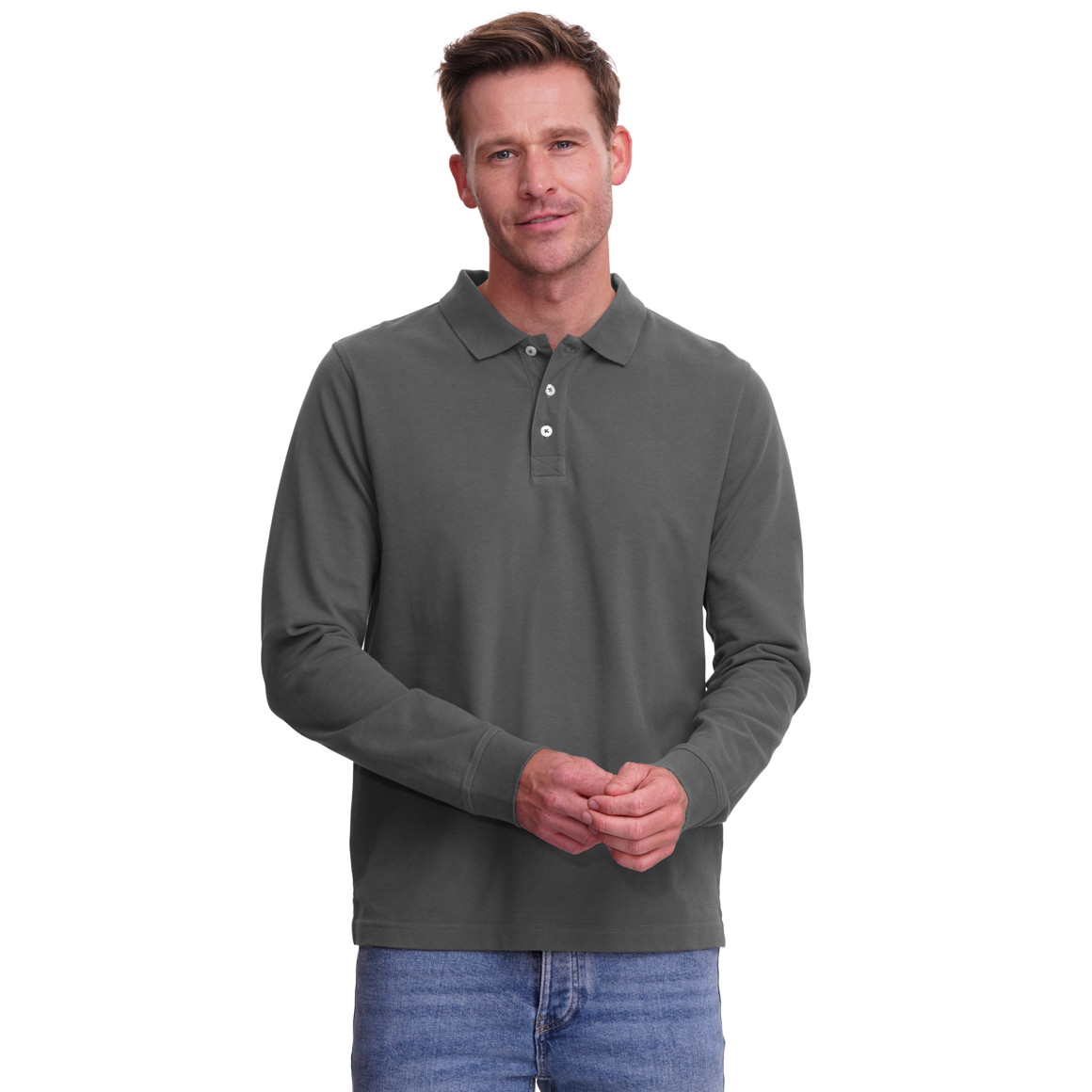 Herenpolo met biologisch katoen