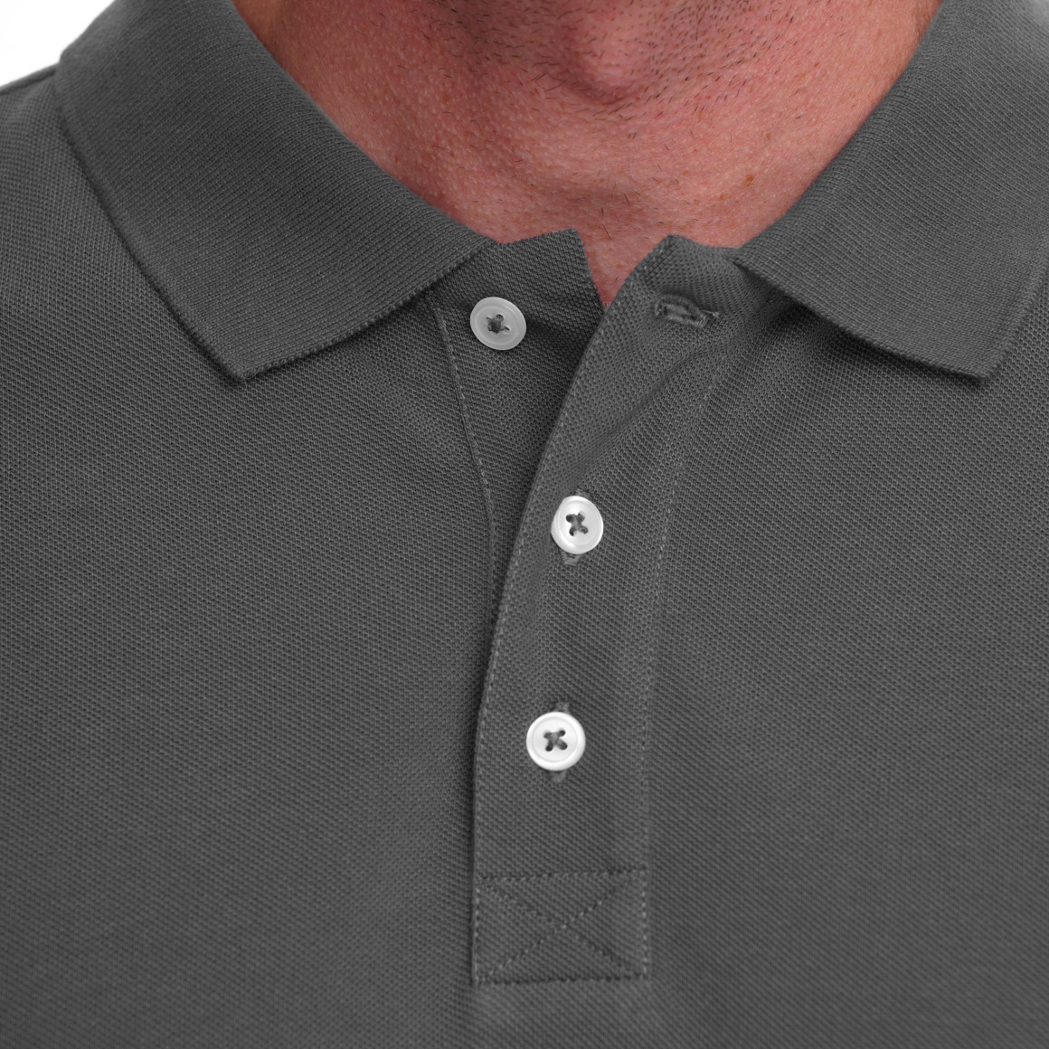 Herenpolo met biologisch katoen