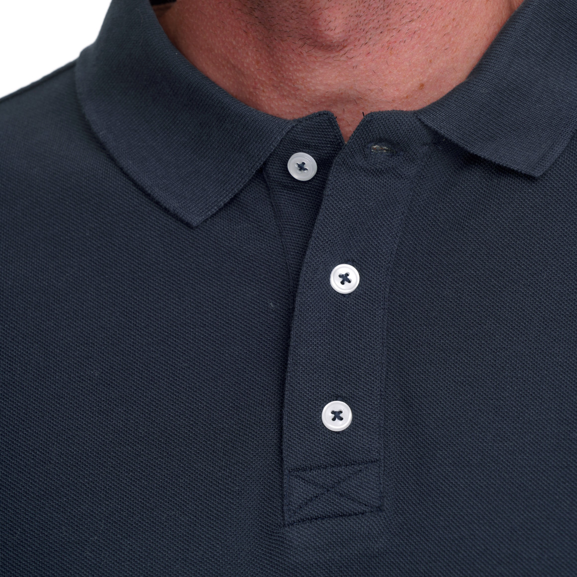 Herenpolo met biologisch katoen