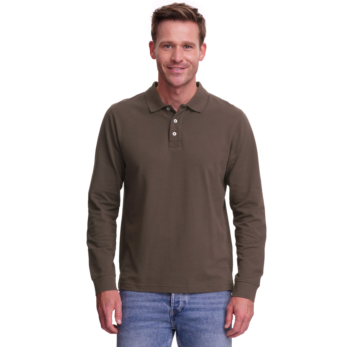 Herenpolo met biologisch katoen