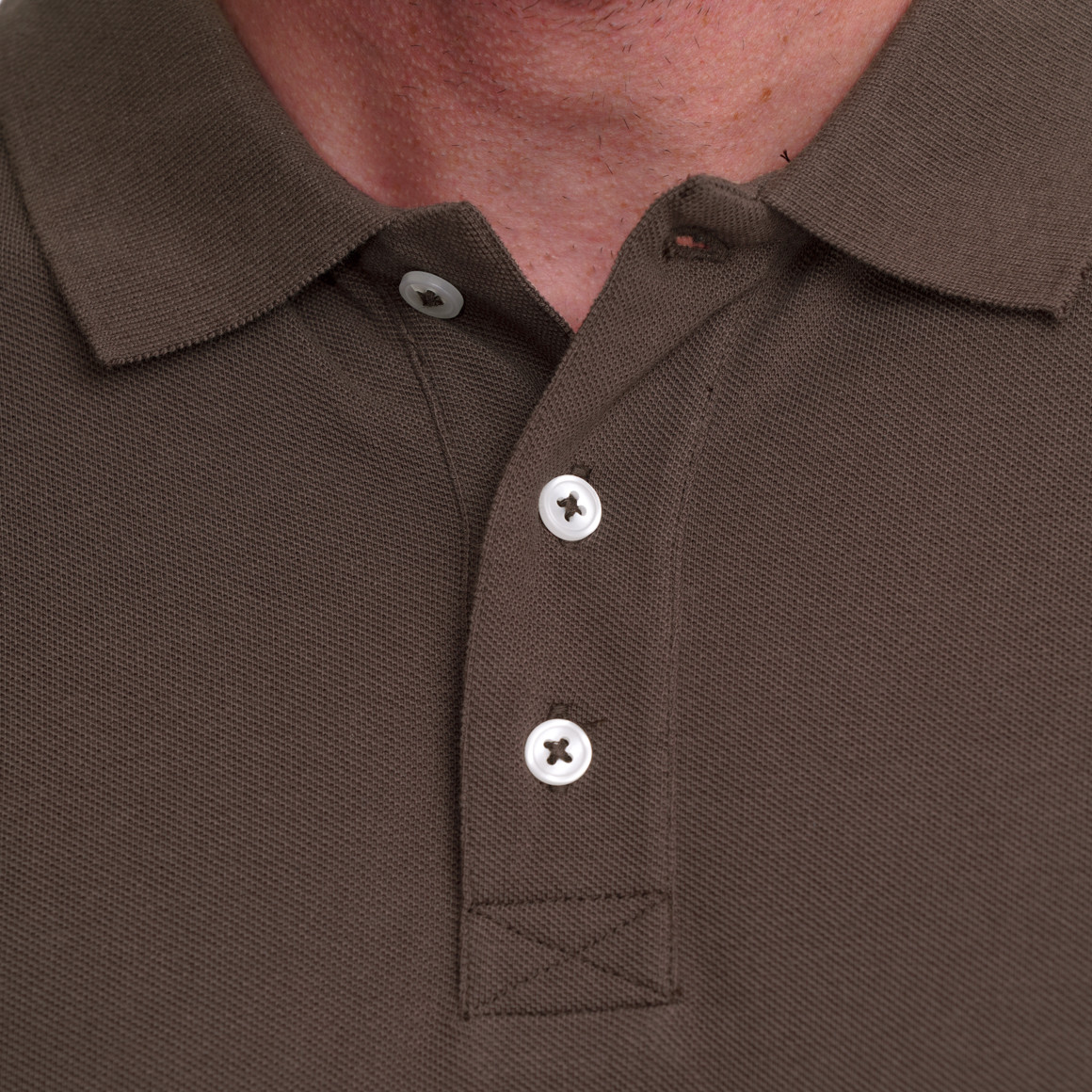 Herenpolo met biologisch katoen