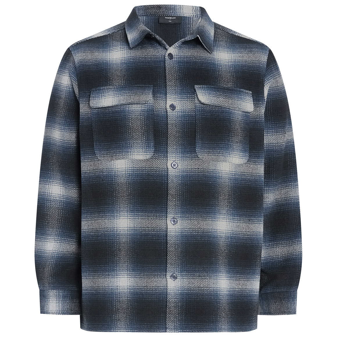 Herren Overshirt mit Karo-Muster