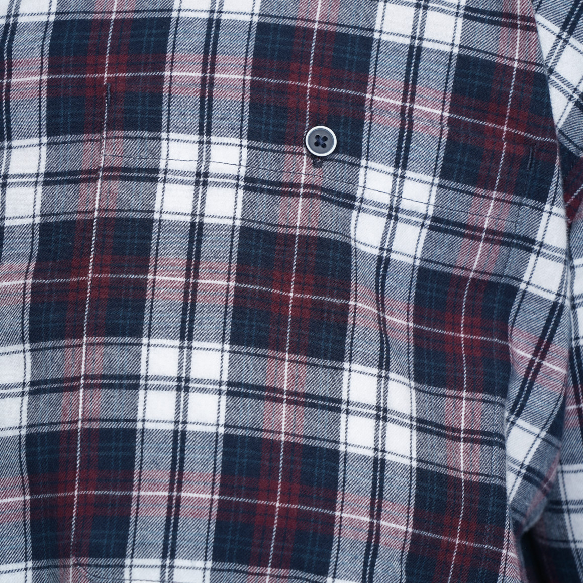 Herren Flanellhemd in Regular Fit
