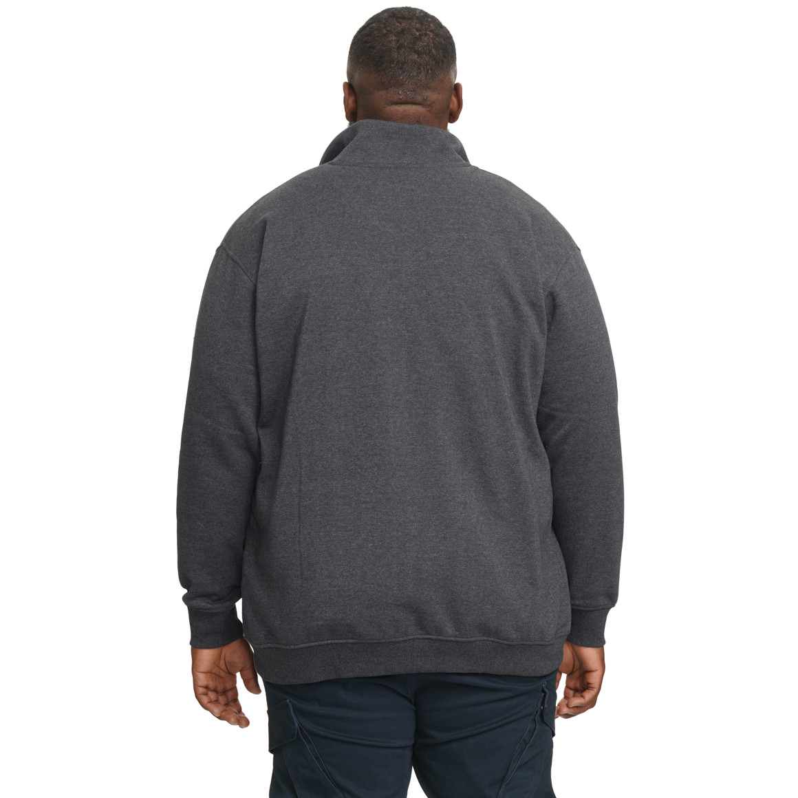 Herren Sweatjacke mit Stehkragen