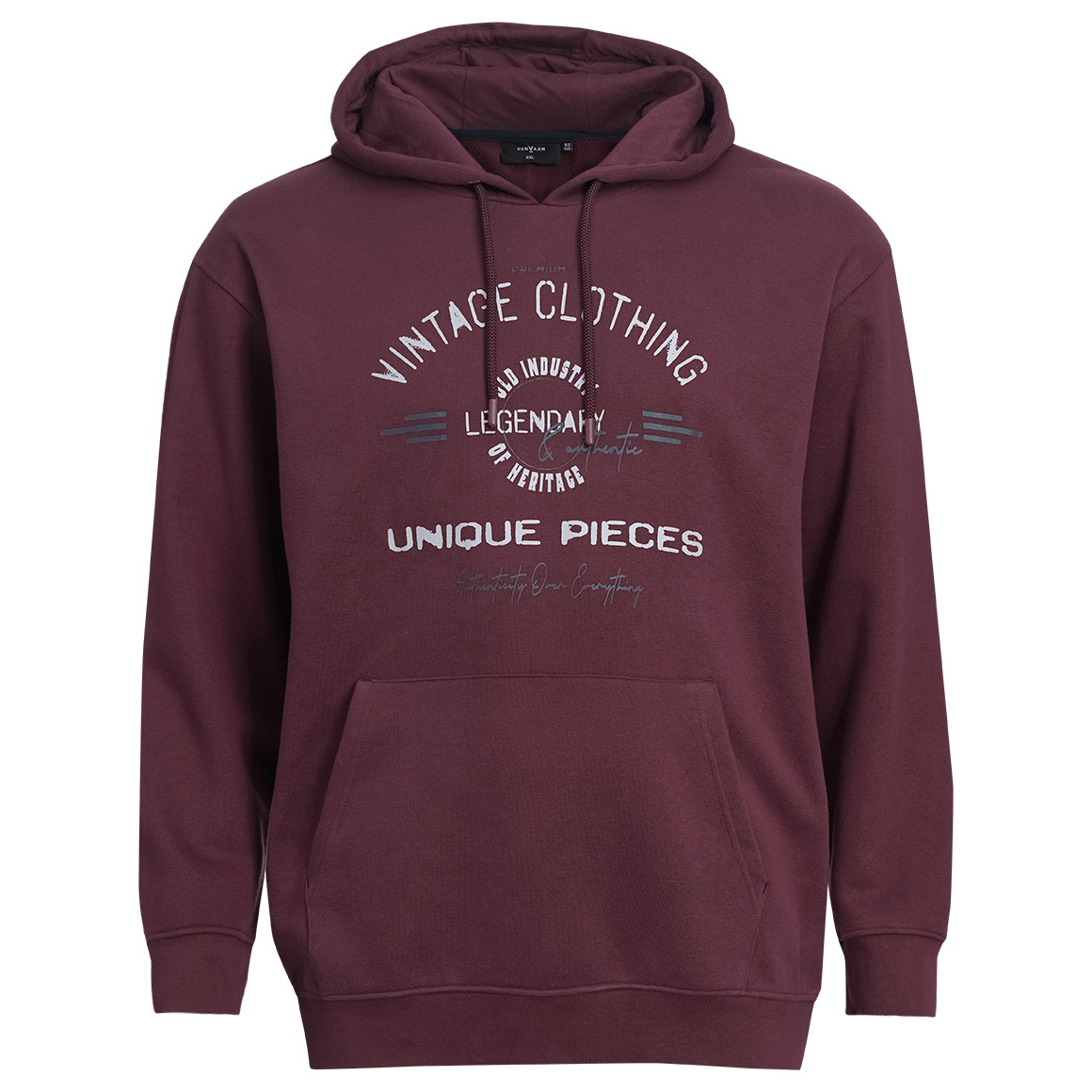 Heren sweat hoodie met print