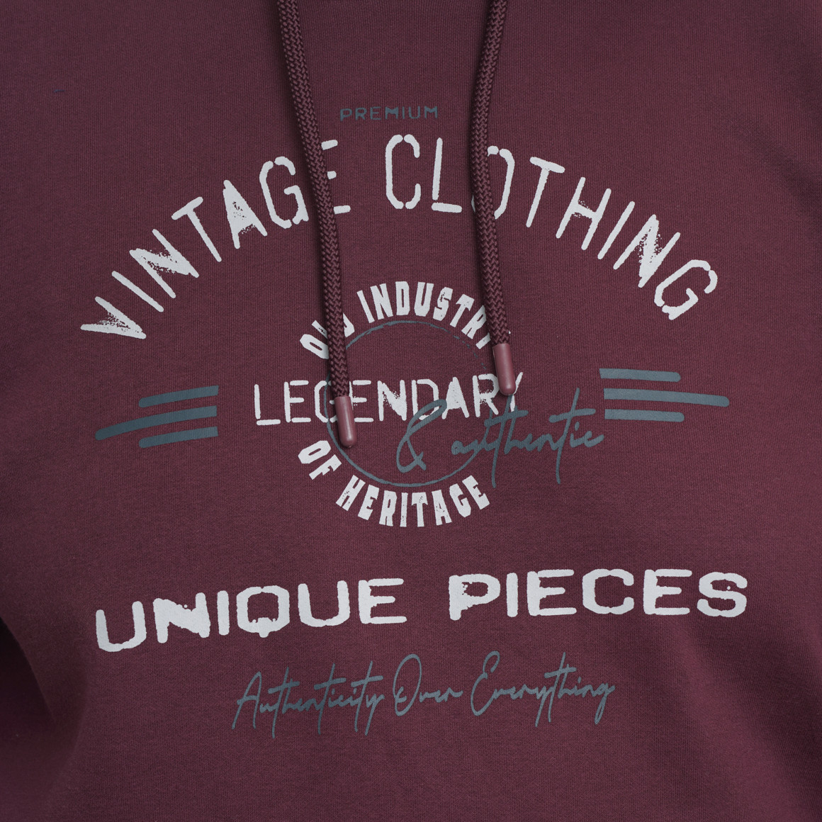 Heren sweat hoodie met print