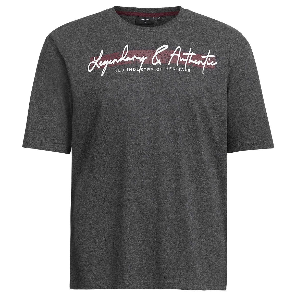 Herren-T-Shirt mit großem Print