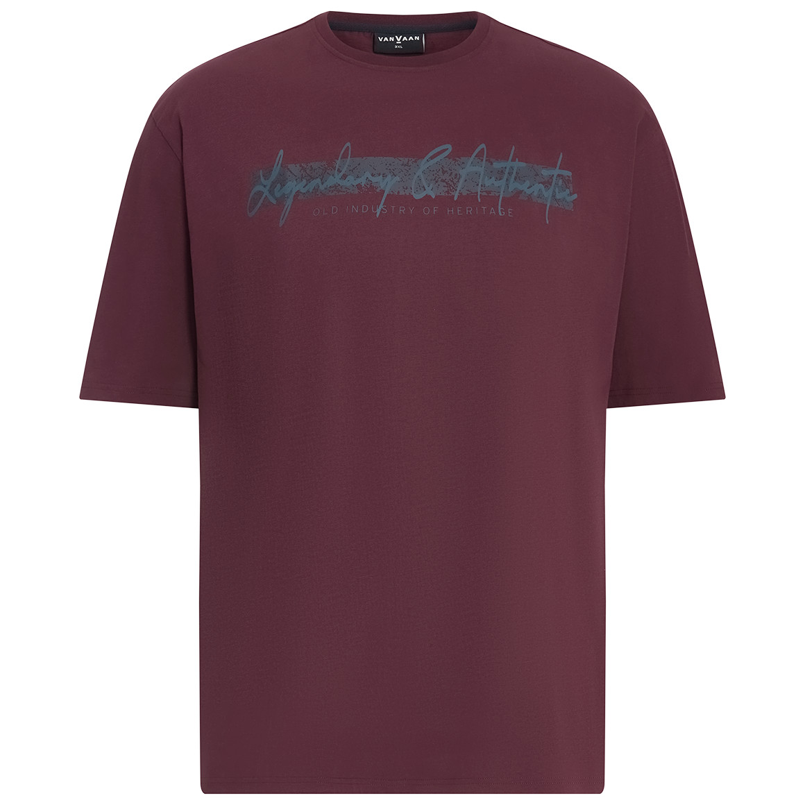 Herren-T-Shirt mit großem Print