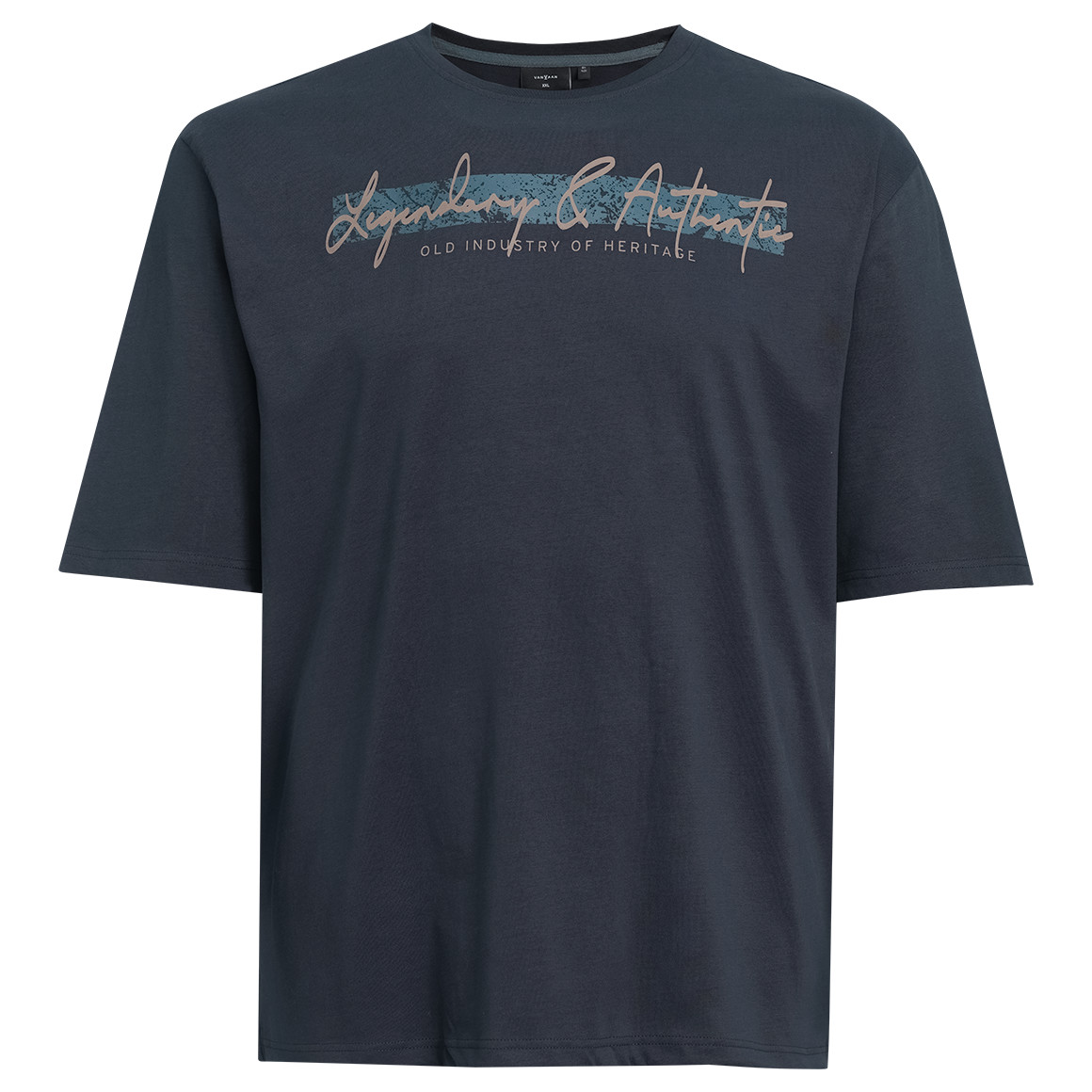 Herren-T-Shirt mit großem Print