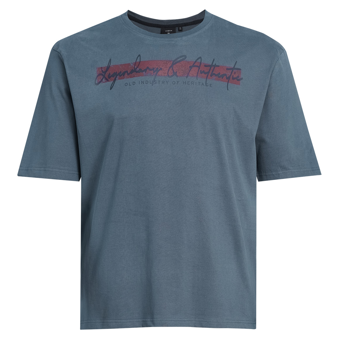 Herren-T-Shirt mit großem Print